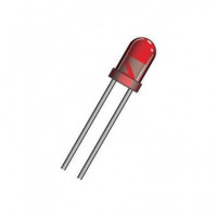 DIL3R Diodo Led Rojo 3MM  LALO - Guanxe Atlantic Marketplace
