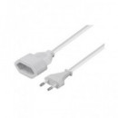 NIMO WIR129 Cable Extensor Corriente Europeo 2MTRS Blanco