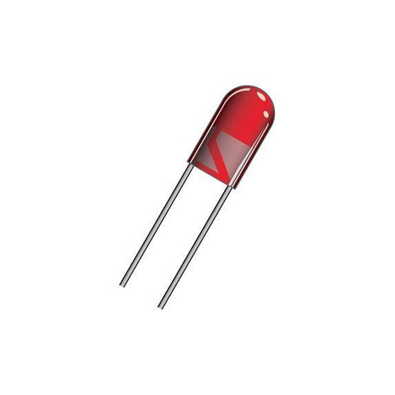 DIL5R Diodo Led Rojo 5MM  LALO - Guanxe Atlantic Marketplace
