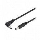NIMO WIR698 Cable Alimentacion Jack Hueco/hueco 1MTRS 5,5X2,5X11,5MM / 4,8X1,7X11,0MM Acodado