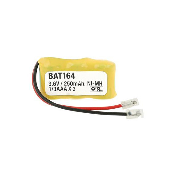 NIMO Bateria BAT164 Rercargable 3.6V 120MAH 1 3AA Universal