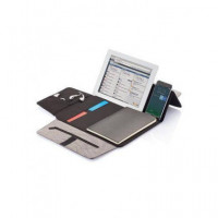 XDDESIGN Seattle Funda Cartera para Tableta Portafolio Universal 7-8" Gris/negra