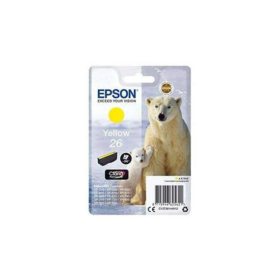 EPSON Tinta 26 Amarilla - Guanxe Atlantic Marketplace