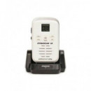 DYNASCAN 1D Emisora Mini  Portatil Fm Uhf PMR-446 Blanca Miniatura y sin Antena de Goma