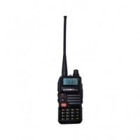 KOMBIX Emisora Portatil UV-5R Bibanda Vhf-uhf 4W, Tamaño Mini, Radio Fm.