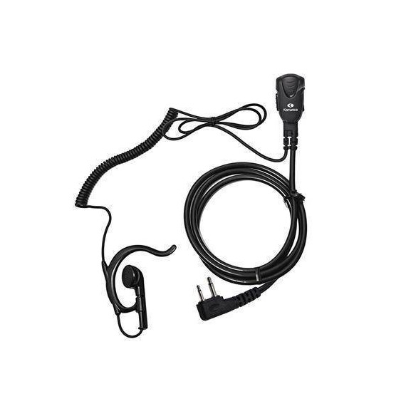 KOMUNICA Micro Auricular Pwr-pro-sl con Soporte Oreja Negro para X Vertex/max