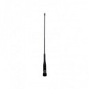 KOMUNICA Mini Antena Vhf-uhf FX-504 Flexible  Goma 144-430MHZ 100W 43CM Conector Pl 2.15DB 122GR.