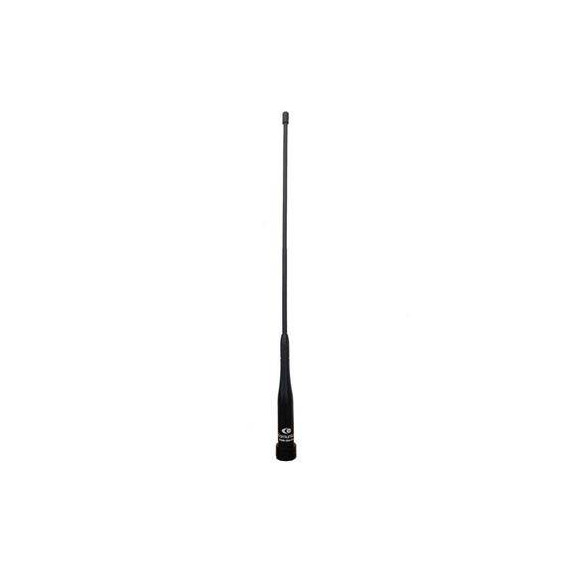 KOMUNICA Mini Antena Vhf-uhf FX-504 Flexible  Goma 144-430MHZ 100W 43CM Conector Pl 2.15DB 122GR.