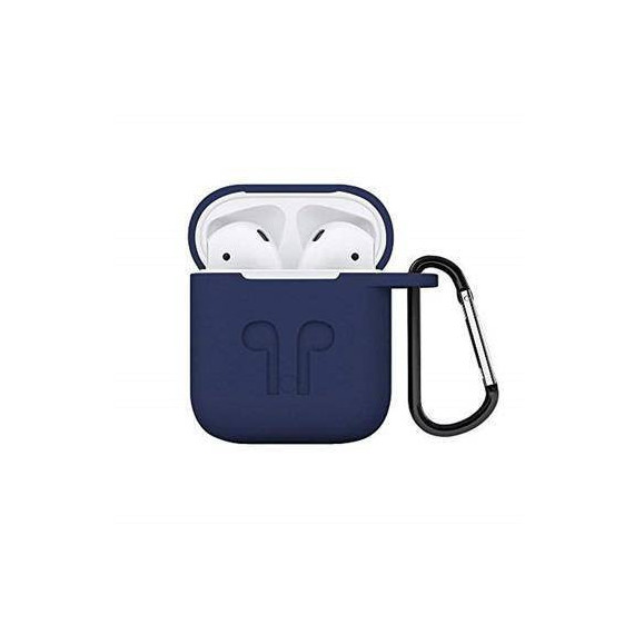 Funda para Airpods Silicona Resistente Al Agua y Golpes con Mosqueton para Colgar Surtido Colores  LALO