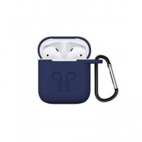 Funda para Airpods Silicona Resistente Al Agua y Golpes con Mosqueton para Colgar Surtido Colores  LALO