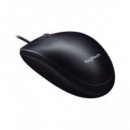 LOGITECH Raton Optico M90 con Cable USB Negro