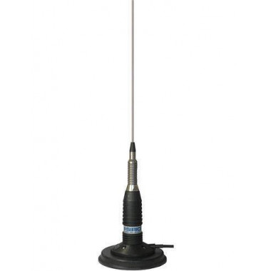 SIRIO Antena Ml 145 Inox Movil Cb 5/8 Pl con Muelle