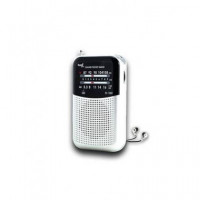 SAMI RS-12202 Radio Bolsillo Am/fm con Auriculares