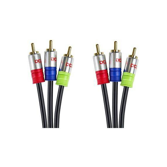 DCU Cable Audio Video 3 Rca M/m (RGB)1MTR  302210