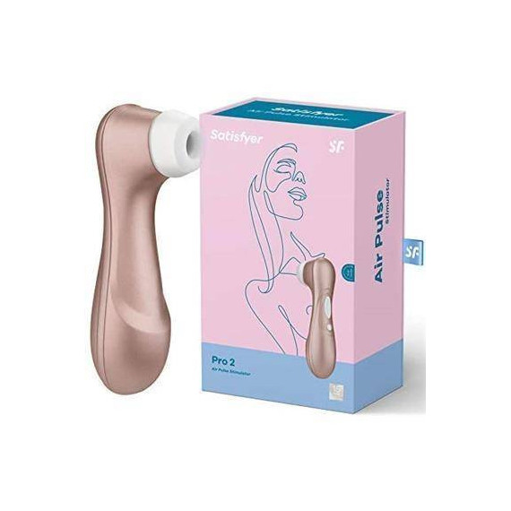 SATISFYER Pro 2 Air Pulse Impermeable IPX7,MODO SILENCIO,11 Programas,recargable