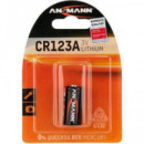 ANSMANN Pila CR123A Litio para Camara 3V