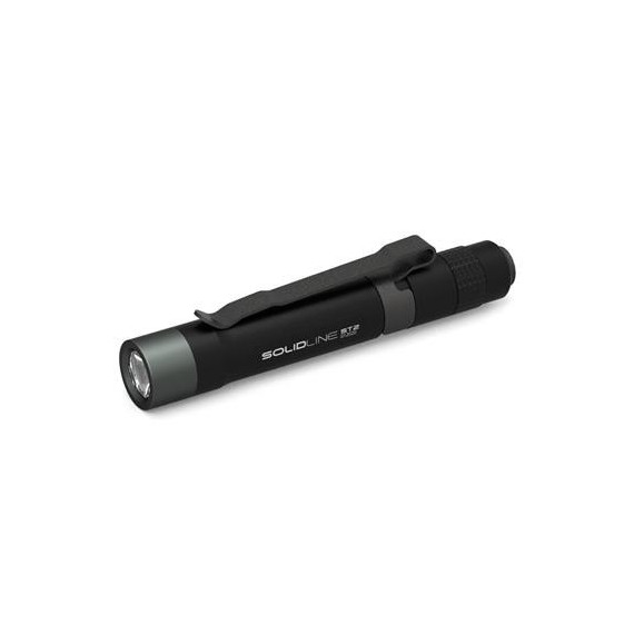 Solidline Mini Linterna Led ST2 120 Lumenes,resistente Al Agua y Polvo,con Clip para Bolsillo  LED LENSER