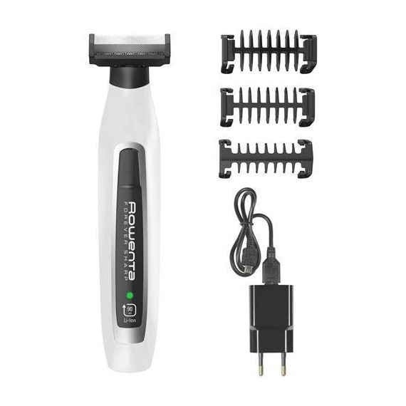 ROWENTA Afeitadora Recortadora de Barba Forever Sharp TN6010F4 Recargable,seco y Mojado