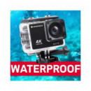 Agfa Camara Deportiva Accion Realimove AC9000 4K,12MPX,PANTALLA Lcd con Wifi Negro  AGFAPHOTO