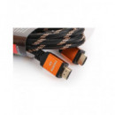 Opticum Cable HDMI 4K Uhd ,60HZ V 2.0V 18GBPS Uhd 2MTRS KAB0046, Reforzado  LALO