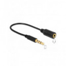 DELOCK Cable Jack/m 3.5MM Estereo 4 Pin a 4 Pin Jack/h 3.5MM 62498