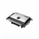 MUVIP Sandwichera Inox Placa Lisa 1500W Regulable MV0251