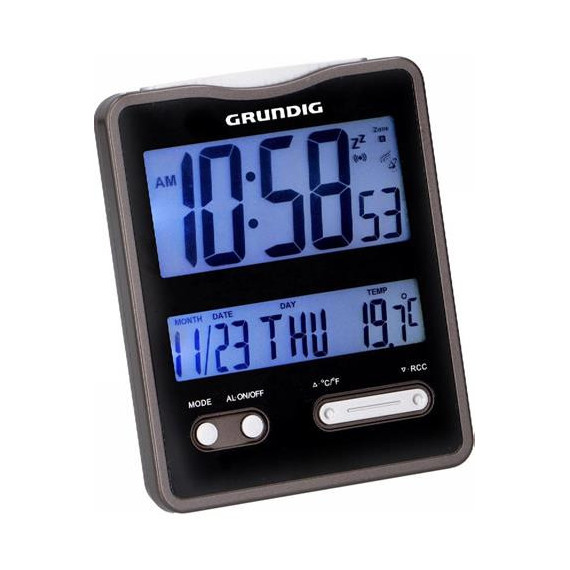 GRUNDIG Estacion Meteorologica Temperatura Interior,º con Reloj Despertador con Calendario 07726