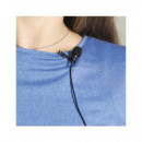 HAMA Microfono de Solapa Lavalier Jack 3.5MM con 6MTRS Cable