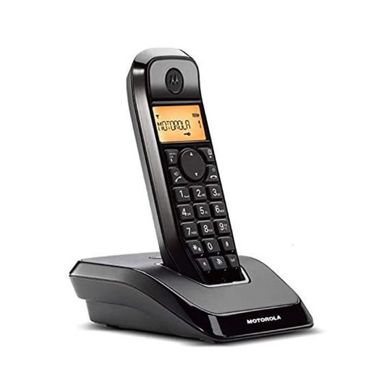 MOTOROLA Telefono Inalambrico S1201 Negro