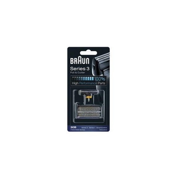 BRAUN Repuesto Hojilla y Cuchillo 30B para Afeitador Series 3 7000/4000