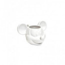 DISNEY Taza Diseño 3D Mickey Mouse Ceramica Blanco