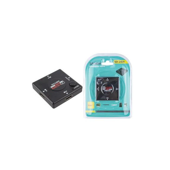 SANDA Switch HDMI 3 Entradas 1 Salida SD-2409/4551