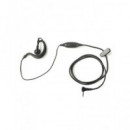 JETFON Microauricular MA-1708 para Motorola Jack 2.5MM Negro con Soporte Oreja Negro Goma