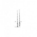 SIRIO GPE27 Antena Base Cb 26-28 Mhz. 5/8 Onda.frecuencia 27MHZ, Potencia 500W, Ganancia 3,35DBI,