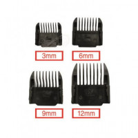 FERSAY Cortapelos CP1006 Recargable, Cuchillas Ceramica con 4 Peines en Maletin