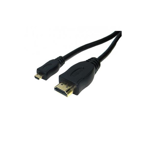 DCU Cable Micro HDMI a HDMI 1.4 M/m 0.5MTRS Negro 30501510