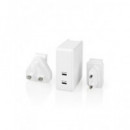 NEDIS Cargador de Red  72W 2XTIPO C WCPD65W110WT