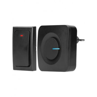 ALECTO Timbre Inalambrico 36 Melodias 200MTRS Negro ADB30ZT HOG086NG