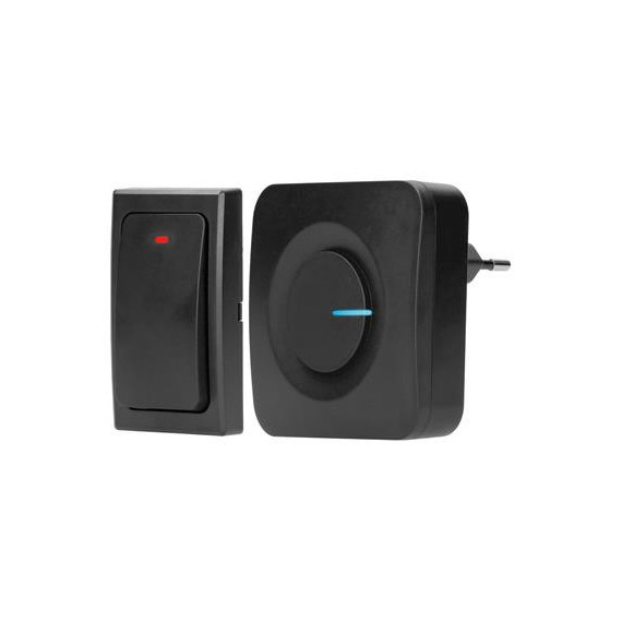 ALECTO Timbre Inalambrico 36 Melodias 200MTRS Negro ADB30ZT HOG086NG