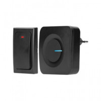 ALECTO Timbre Inalambrico 36 Melodias 200MTRS Negro ADB30ZT HOG086NG