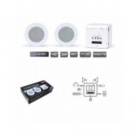 FONESTAR Kit de Altavoces KS-01 Usb, Sd, MP3, Radio Fm, 2X2W - Guanxe Atlantic Marketplace