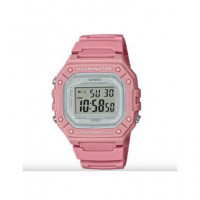 CASIO Coleccion W-218HC-4AVEF Reloj Digital Rosa Cronometro,alarma,calendario, Correa Resina,resist - Guanxe Atlantic Marketplac