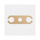 KIKKERLAND Soporte para 2 Copas Madera BA94