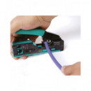 PROSKIT Crimpadora Modular para Cable RJ45 Cat 5/6/7, RJ12 y RJ11 CP-335 HRV335