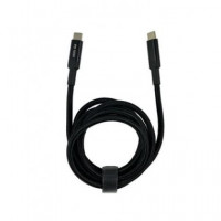 DEVIA Cable Extreme Tipo C M/m 100W Negro 1.5MTRS 5A 354212 - Guanxe Atlantic Marketplace