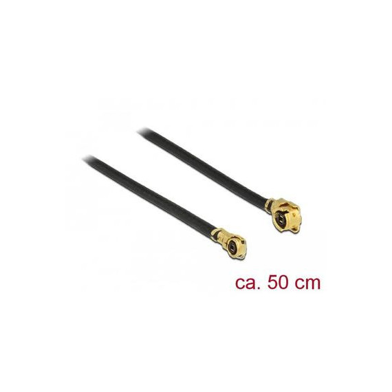 DELOCK Cable Antena Mhf 1.13 Impedancia 50OHM 50CMS 89651