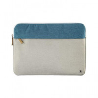 HAMA Funda para Portatil 13.3" Gris Azul 101571
