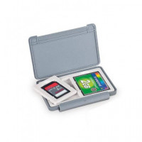 KAISER 6495 Estuche Tarjetas Memoria Gris