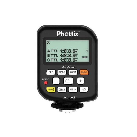 PHOTTIX Disparador Flash Ttl Odin Inalambrico Canon Emisor, Receptor