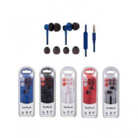 KOOLTECH Auricular Estereo con Microfono EM529 Surtido Colores - Guanxe Atlantic Marketplace